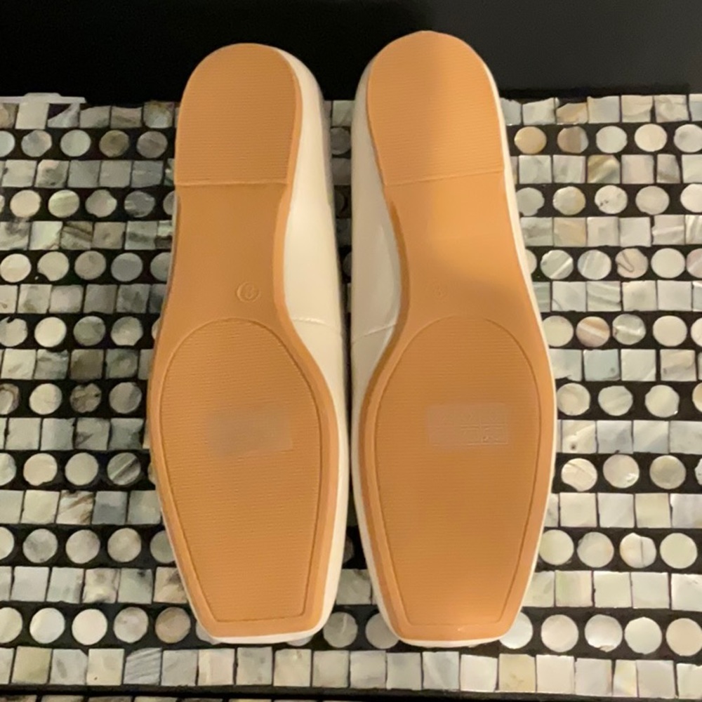 DELETES 4 GOOD MIDNIGHT TONIGHT JOURNEE Zimia Beige Flats Size 8 NIB - Picture 4 of 5
